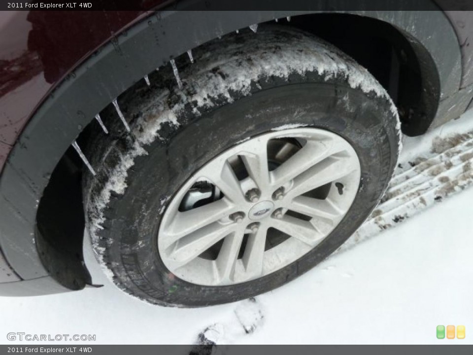2011 Ford Explorer XLT 4WD Wheel and Tire Photo #43007291