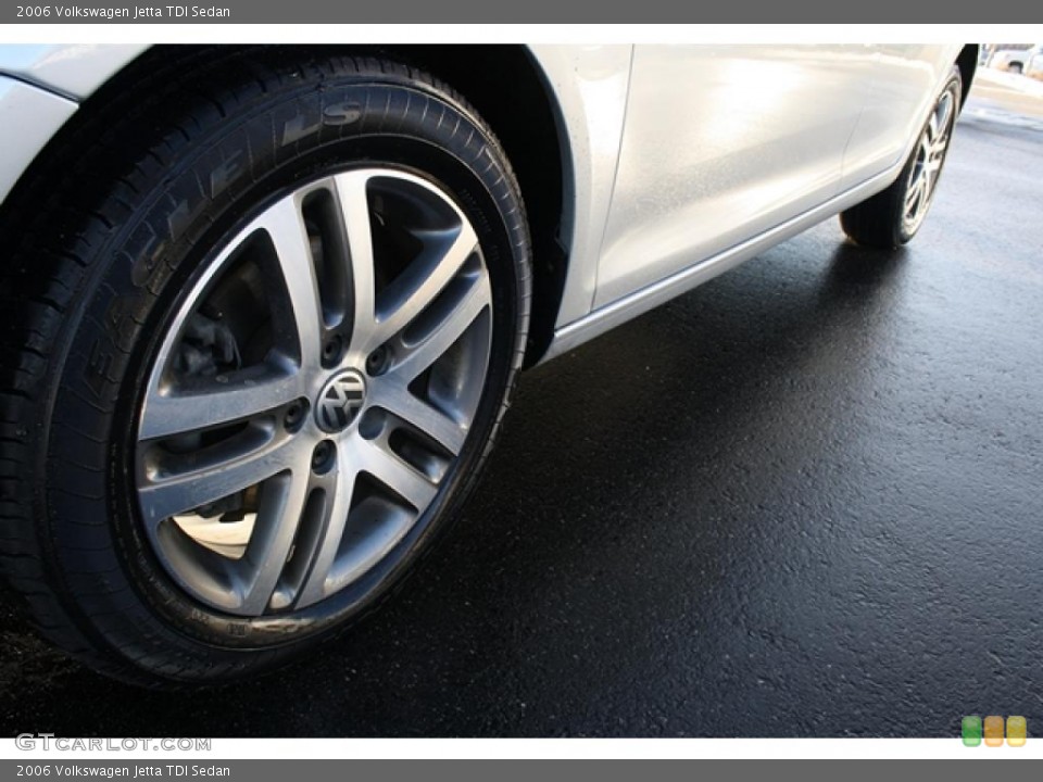 2006 Volkswagen Jetta TDI Sedan Wheel and Tire Photo #43007807