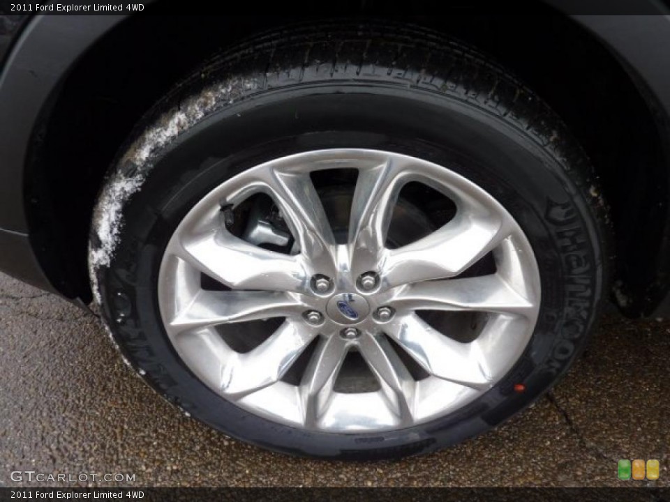 2011 Ford Explorer Limited 4WD Wheel and Tire Photo #43008591