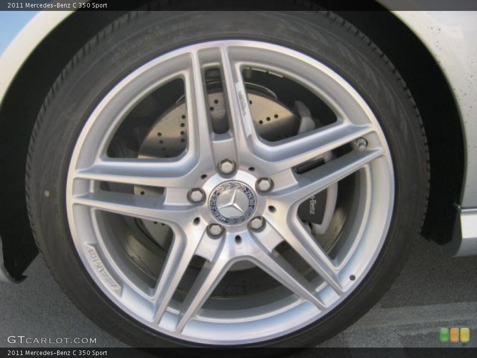 2011 Mercedes-Benz C 350 Sport Wheel and Tire Photo #43009952