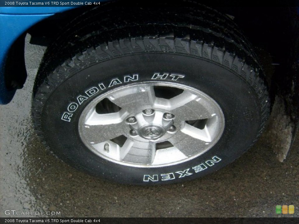 2008 Toyota Tacoma V6 TRD Sport Double Cab 4x4 Wheel and Tire Photo #43020319