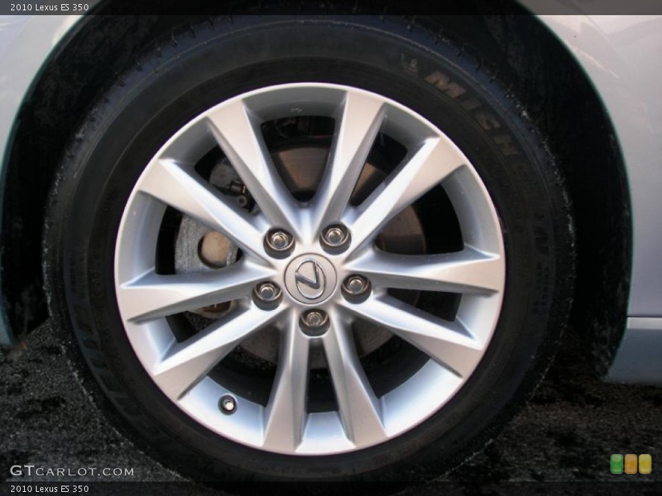 2010 Lexus ES 350 Wheel and Tire Photo #43033083