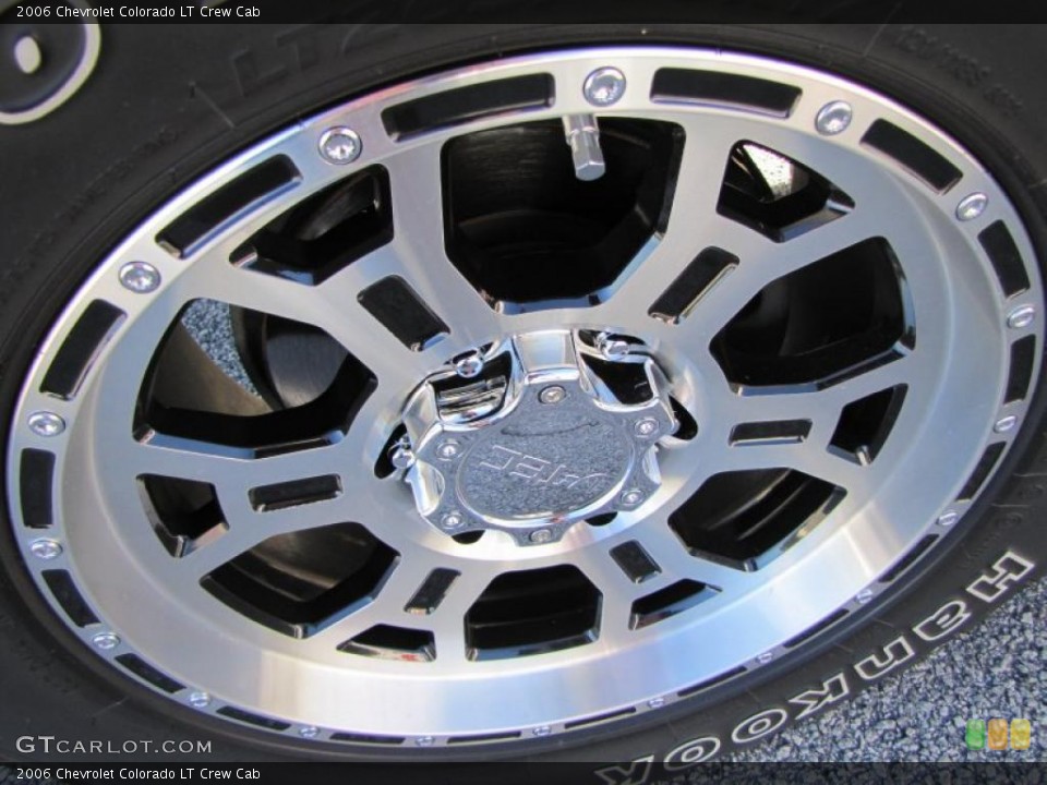 2006 Chevrolet Colorado Custom Wheel and Tire Photo #43037503