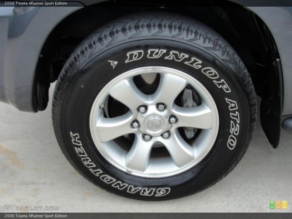 2009 Toyota 4Runner Sport Edition Wheel and Tire Photo #43062428