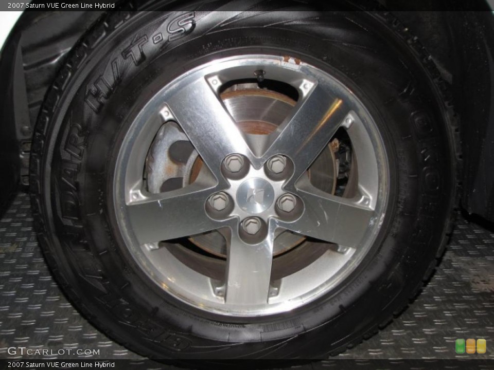 2007 Saturn VUE Green Line Hybrid Wheel and Tire Photo #43067248