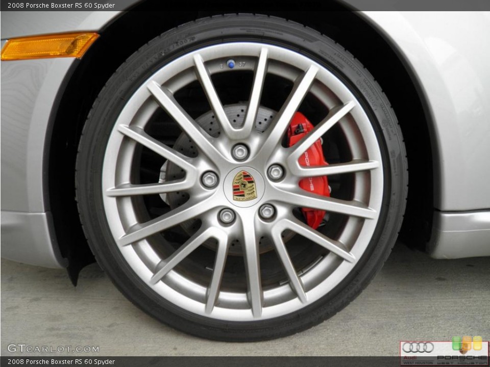 2008 Porsche Boxster RS 60 Spyder Wheel and Tire Photo #43069325