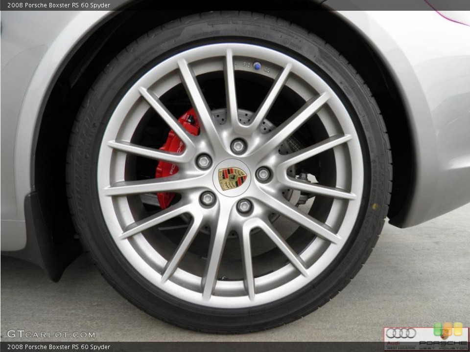 2008 Porsche Boxster RS 60 Spyder Wheel and Tire Photo #43069485