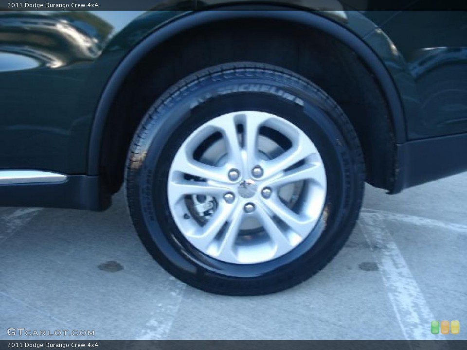 2011 Dodge Durango Crew 4x4 Wheel and Tire Photo #43085231