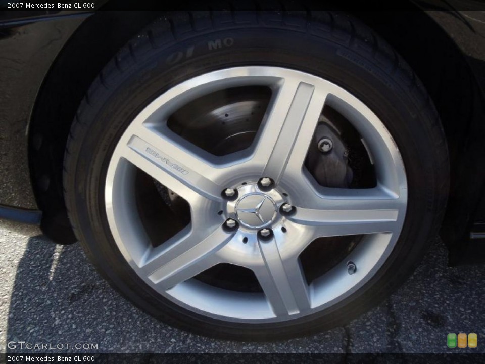 2007 Mercedes-Benz CL 600 Wheel and Tire Photo #43103136