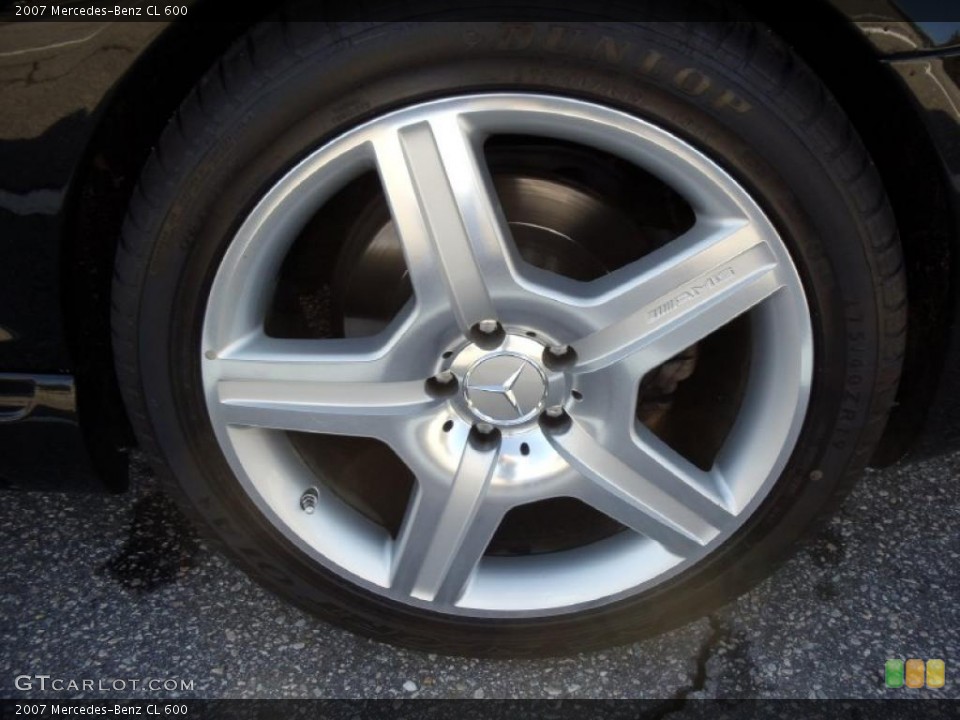 2007 Mercedes-Benz CL 600 Wheel and Tire Photo #43103152