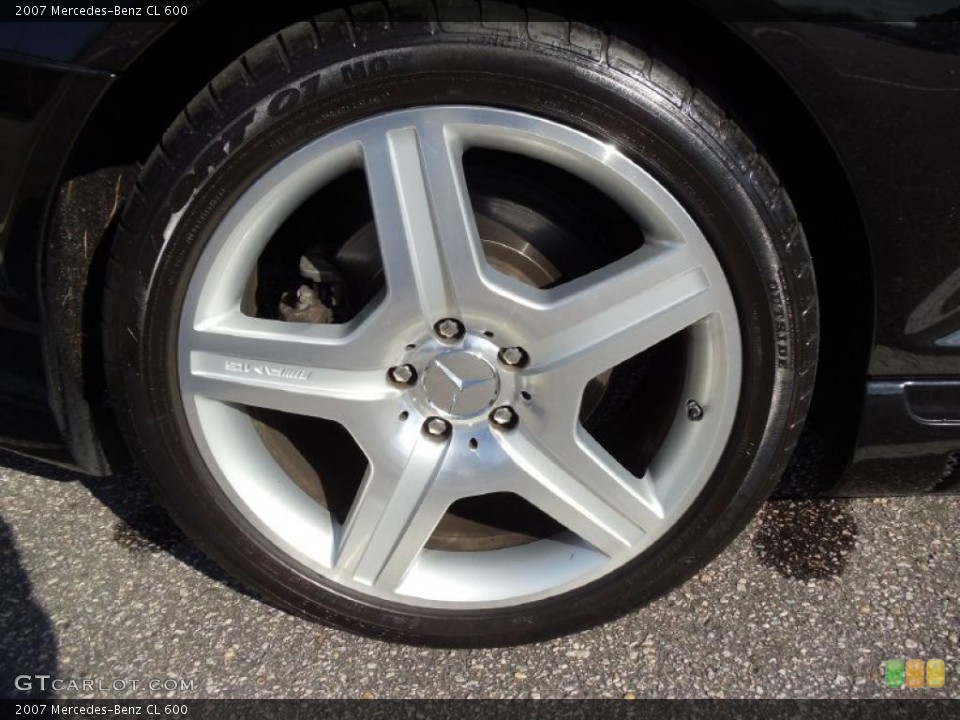 2007 Mercedes-Benz CL 600 Wheel and Tire Photo #43103164