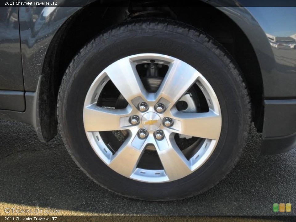 2011 Chevrolet Traverse LTZ Wheel and Tire Photo #43114993