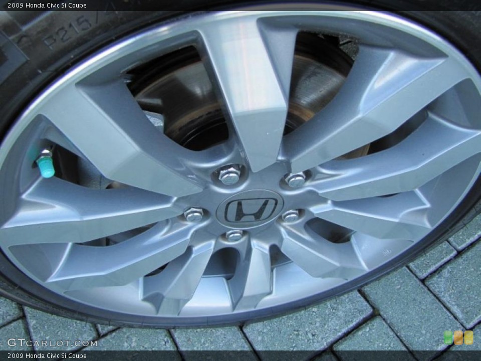 2009 Honda Civic Si Coupe Wheel and Tire Photo #43118573