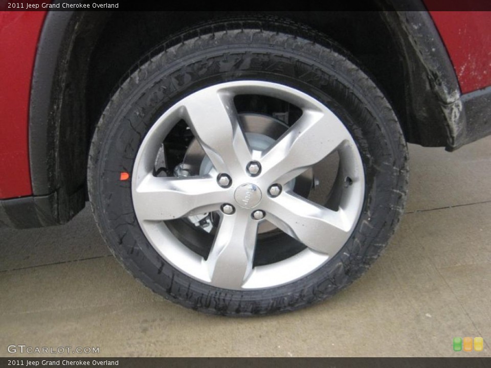 2011 Jeep grand cherokee overland tire size #2