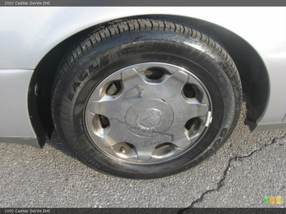 2002 Cadillac DeVille DHS Wheel and Tire Photo #43122054