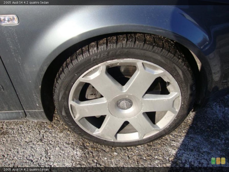 2005 Audi S4 4.2 quattro Sedan Wheel and Tire Photo #43132499