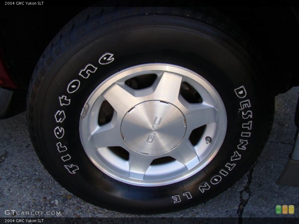 2004 GMC Yukon SLT Wheel and Tire Photo #43153457