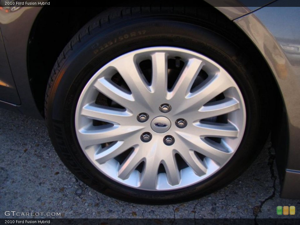 2010 Ford Fusion Hybrid Wheel and Tire Photo #43156397