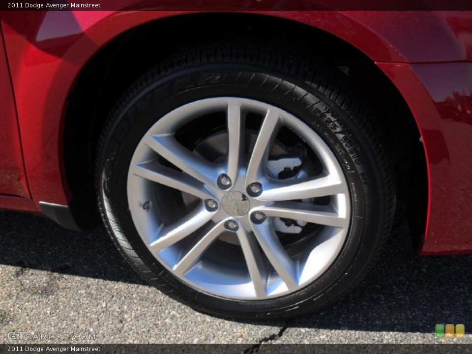 2011 Dodge Avenger Mainstreet Wheel and Tire Photo #43162109