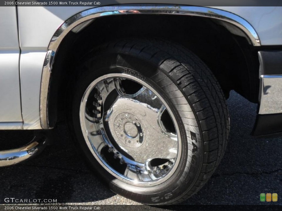 2006 Chevrolet Silverado 1500 Custom Wheel and Tire Photo #43165585