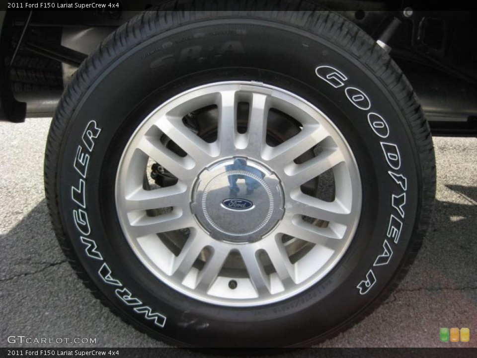 2011 Ford F150 Lariat SuperCrew 4x4 Wheel and Tire Photo #43168025
