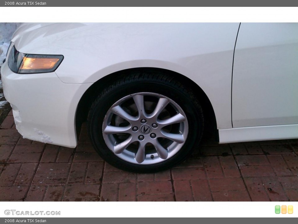2008 Acura TSX Sedan Wheel and Tire Photo #43168325