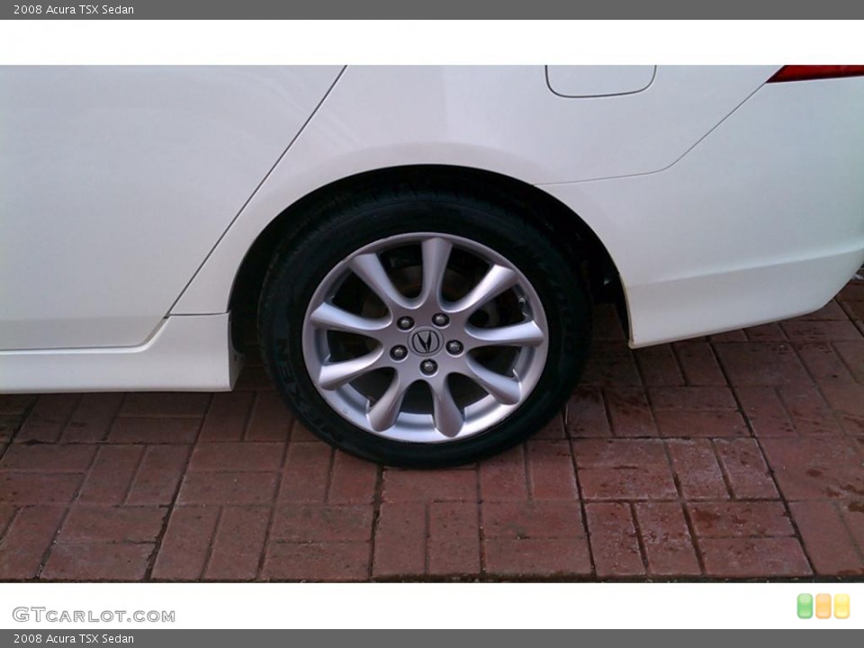 2008 Acura TSX Sedan Wheel and Tire Photo #43168345