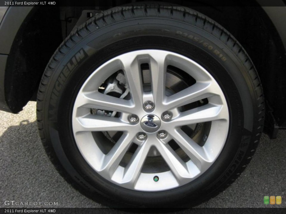 2011 Ford Explorer XLT 4WD Wheel and Tire Photo #43173822