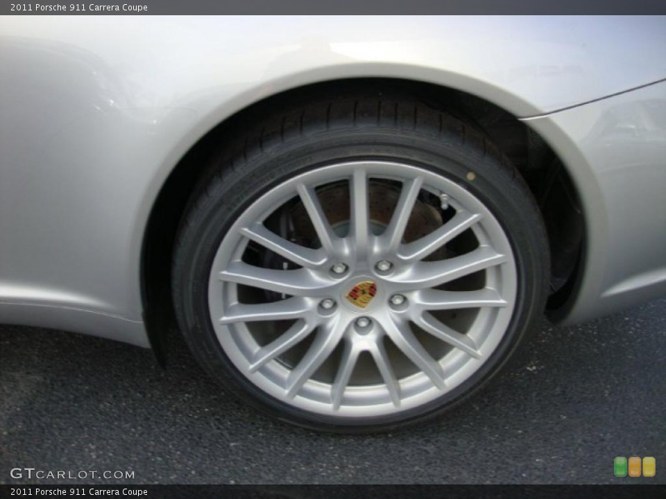 2011 Porsche 911 Carrera Coupe Wheel and Tire Photo #43200966