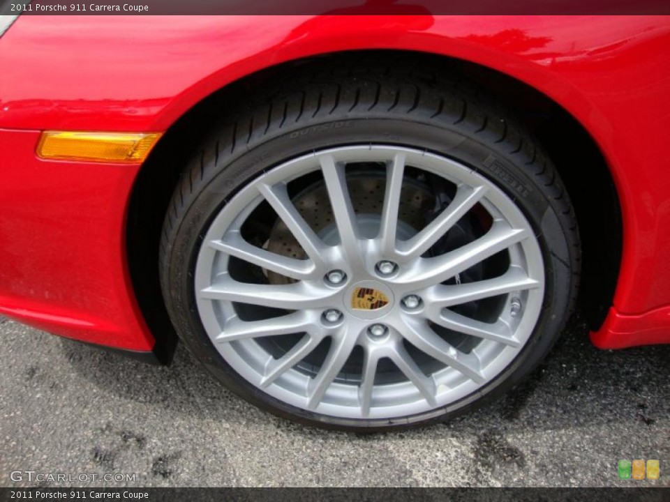 2011 Porsche 911 Carrera Coupe Wheel and Tire Photo #43204070