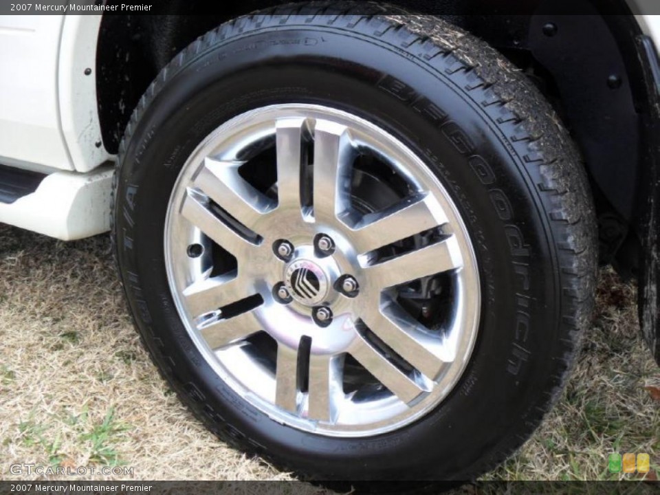 2007 Mercury Mountaineer Premier Wheel and Tire Photo #43209942