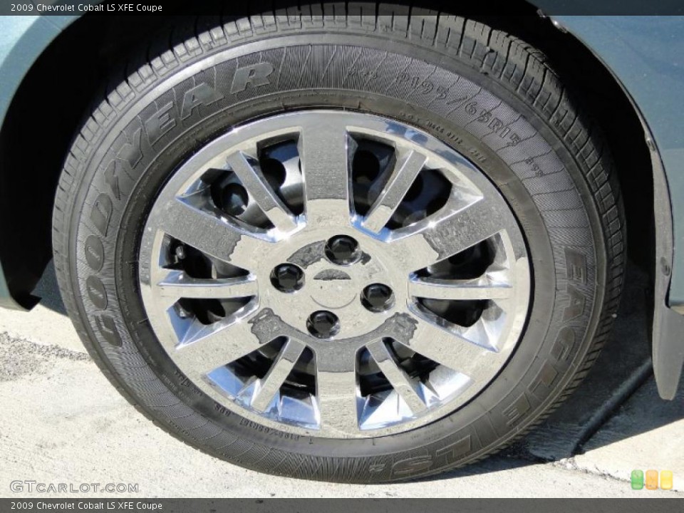 2009 Chevrolet Cobalt LS XFE Coupe Wheel and Tire Photo #43220358
