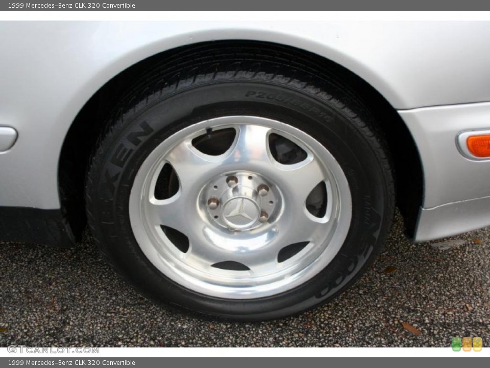 1999 Mercedes-Benz CLK 320 Convertible Wheel and Tire Photo #43225935