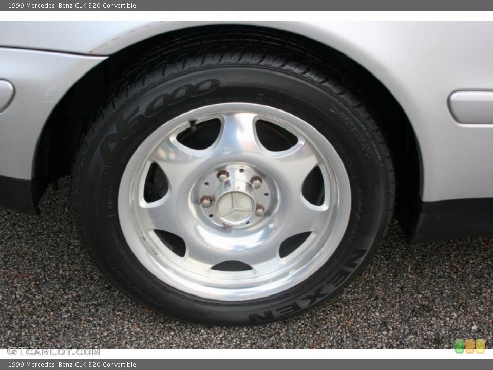 1999 Mercedes-Benz CLK 320 Convertible Wheel and Tire Photo #43225945