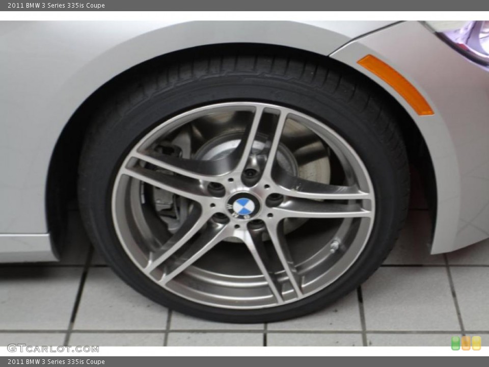 2011 BMW 3 Series 335is Coupe Wheel and Tire Photo #43227343
