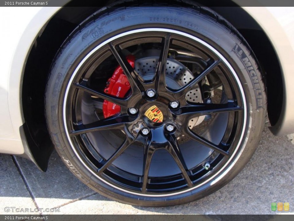 2011 Porsche Cayman S Wheel and Tire Photo #43230055