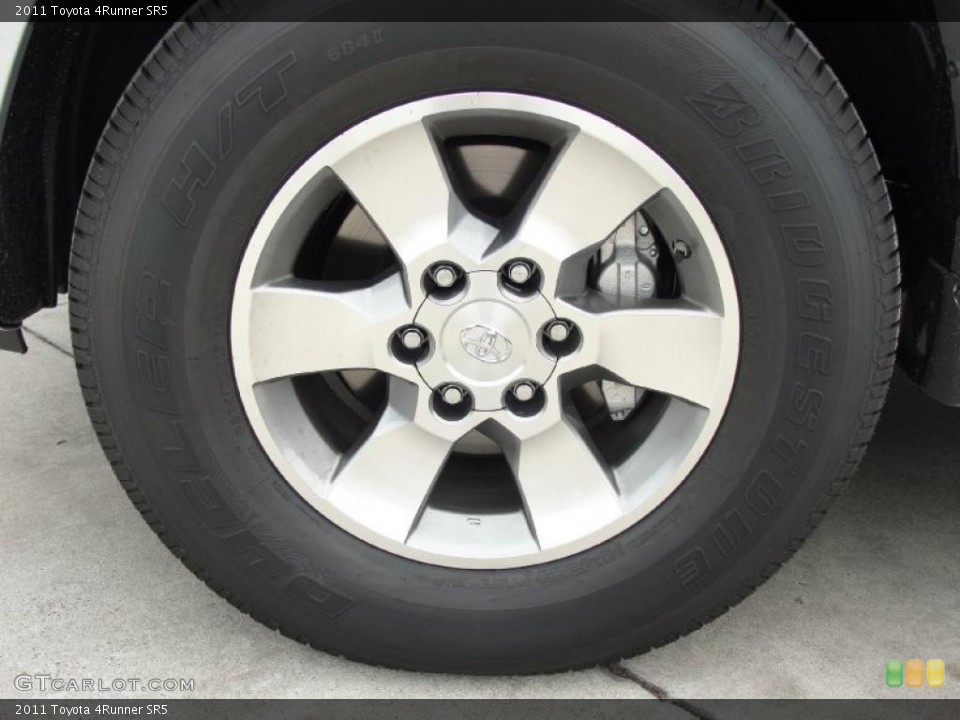 2011 Toyota 4Runner SR5 Wheel and Tire Photo #43238921