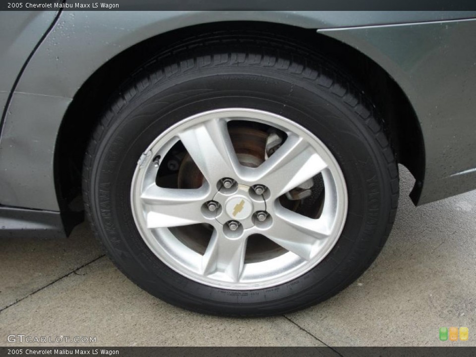 2005 Chevrolet Malibu Maxx LS Wagon Wheel and Tire Photo #43246178