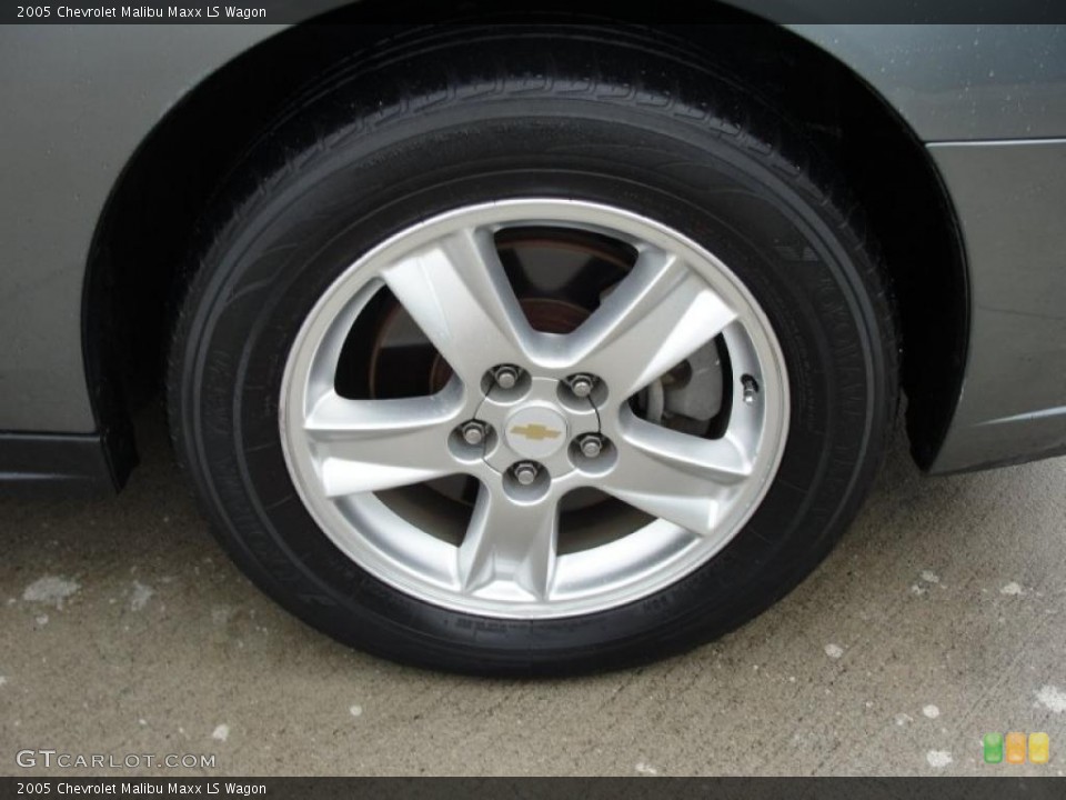 2005 Chevrolet Malibu Maxx LS Wagon Wheel and Tire Photo #43246222