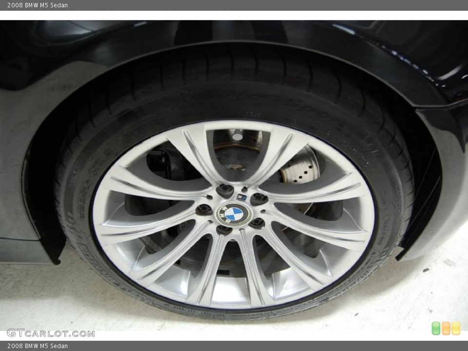 2008 BMW M5 Sedan Wheel and Tire Photo #43250794