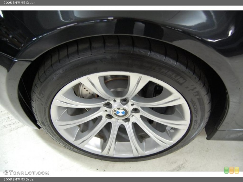2008 BMW M5 Sedan Wheel and Tire Photo #43250886