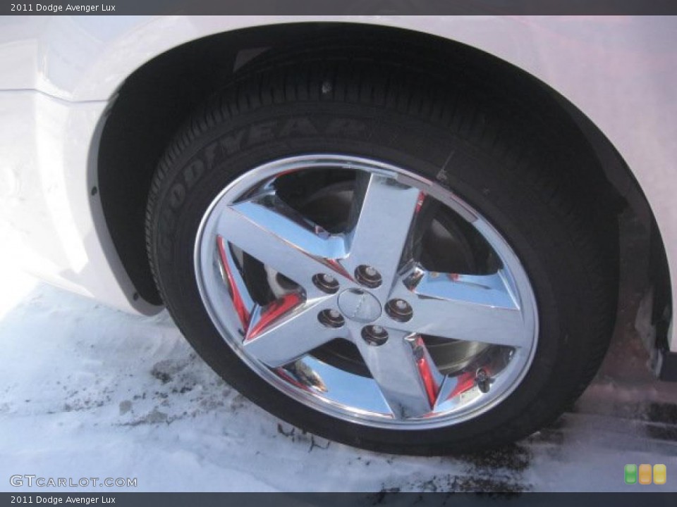 2011 Dodge Avenger Lux Wheel and Tire Photo #43256774