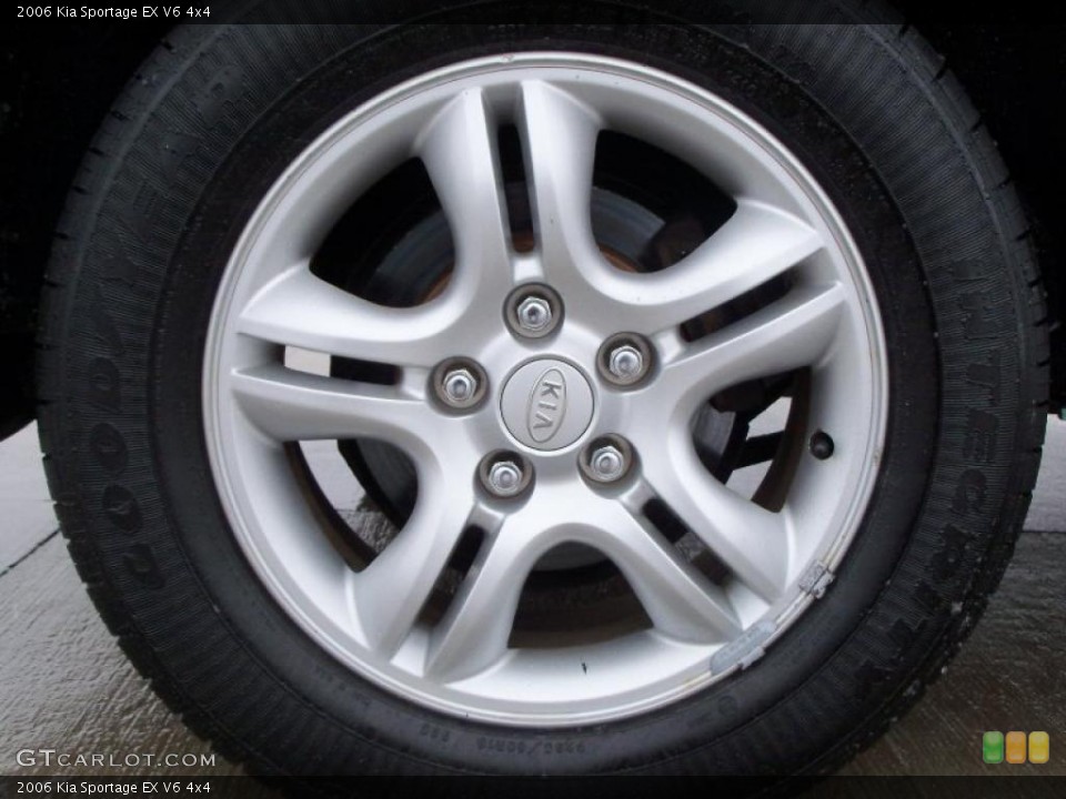 2006 Kia Sportage Wheels and Tires