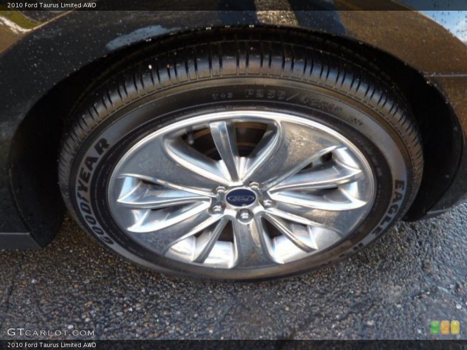 2010 Ford Taurus Limited AWD Wheel and Tire Photo #43267130