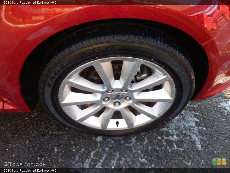 2010 Ford Flex Limited EcoBoost AWD Wheel and Tire Photo #43267442