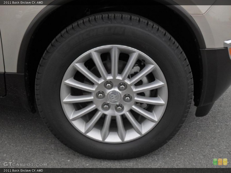 2011 Buick Enclave CX AWD Wheel and Tire Photo #43275942