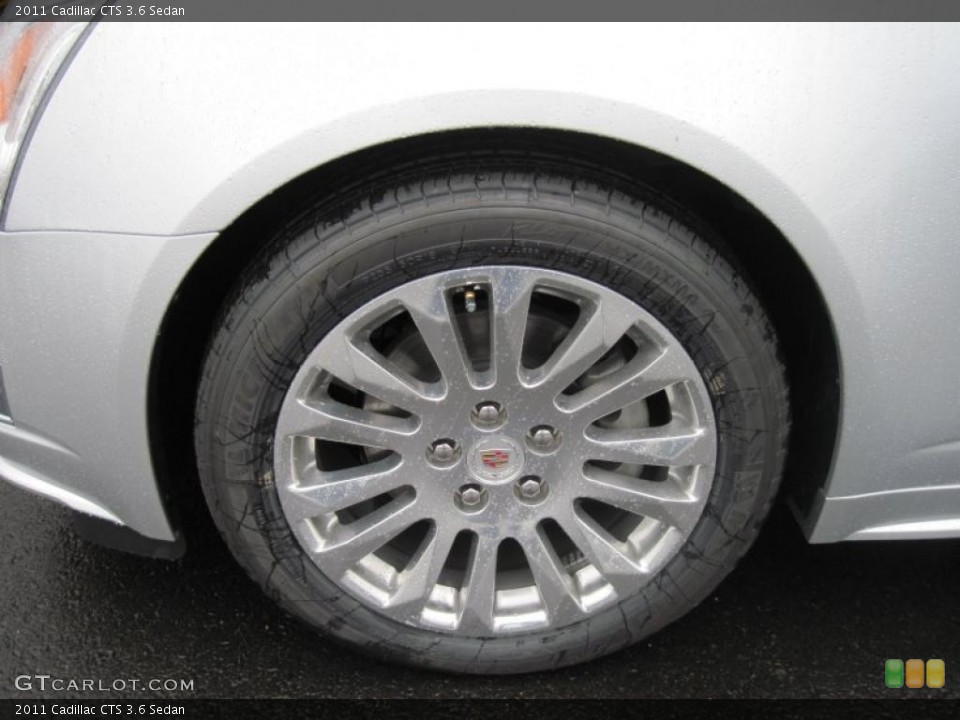 2011 Cadillac CTS 3.6 Sedan Wheel and Tire Photo #43277310