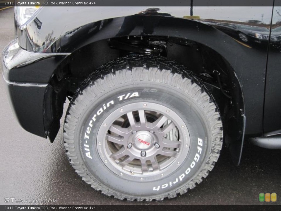 2011 Toyota Tundra TRD Rock Warrior CrewMax 4x4 Wheel and Tire Photo #43279134