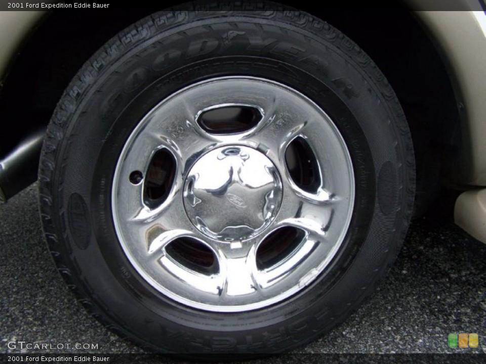 2001 Ford Expedition Eddie Bauer Wheel and Tire Photo #43279654