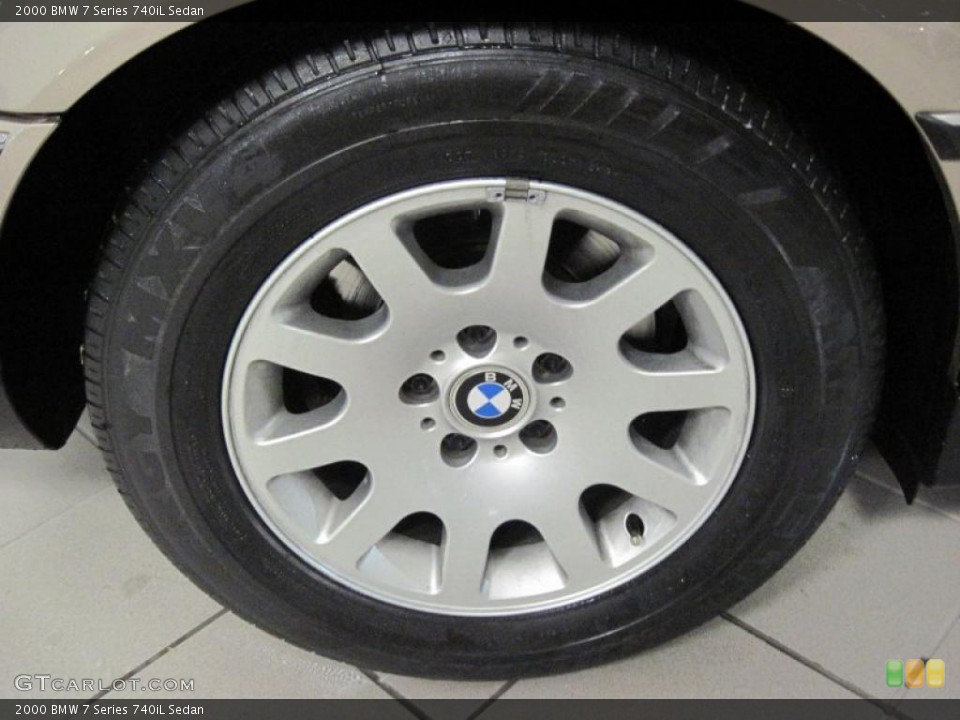 2000 BMW 7 Series 740iL Sedan Wheel and Tire Photo #43281167
